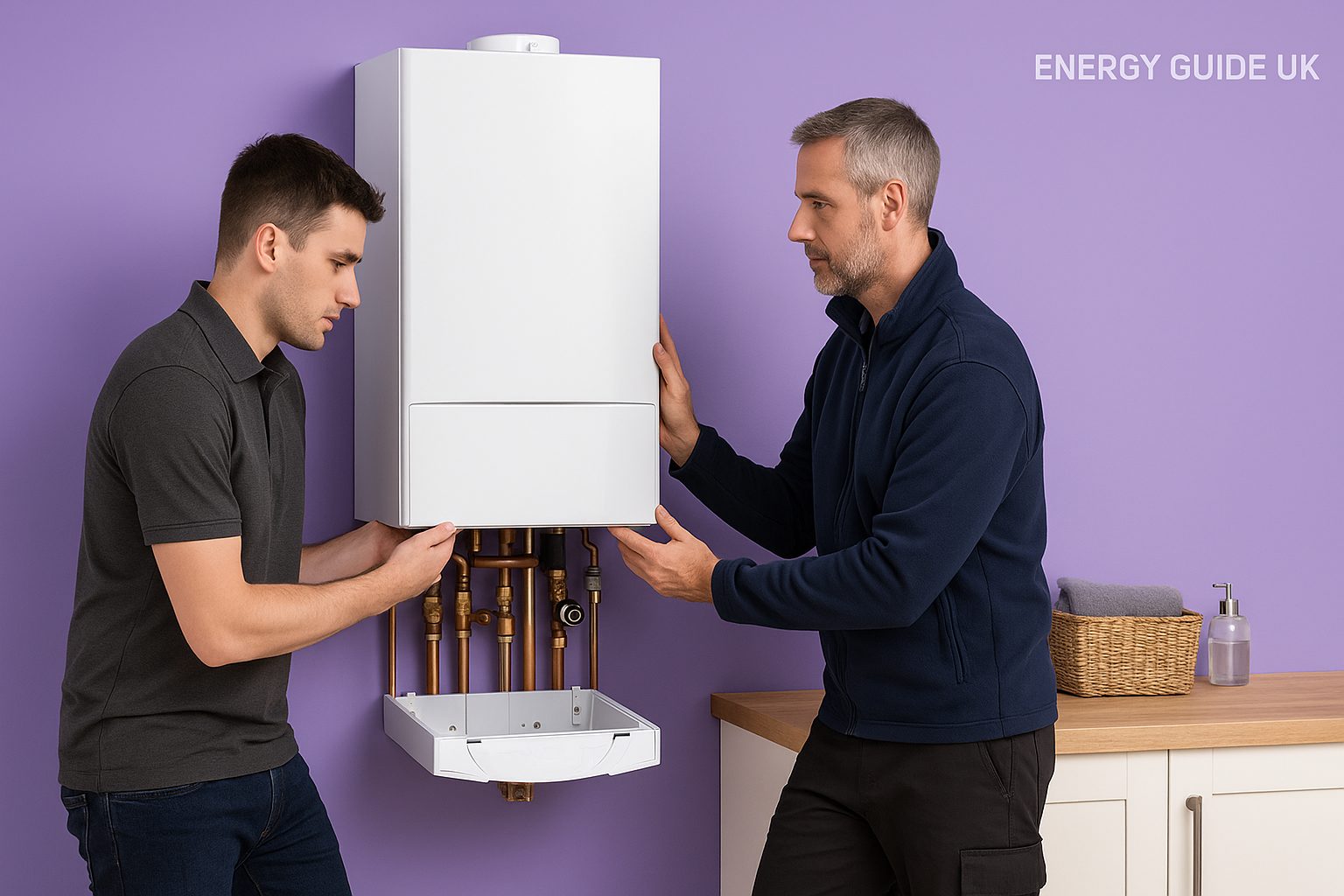Installing a boiler with one of the best boiler warranties Installing a boiler with one of the best boiler warranties