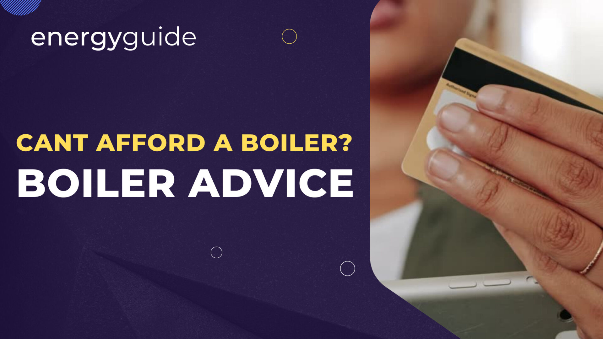 Need a New Boiler But Can't Afford It