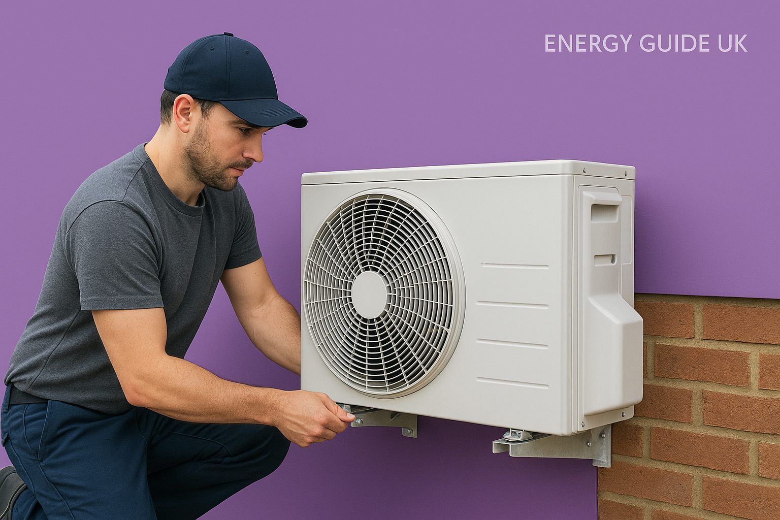 Air to air heat pump installation