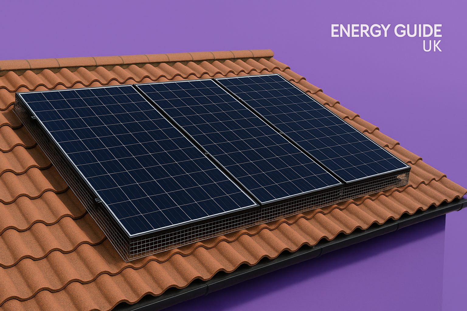 Pigeon-Proofing Solar Panels