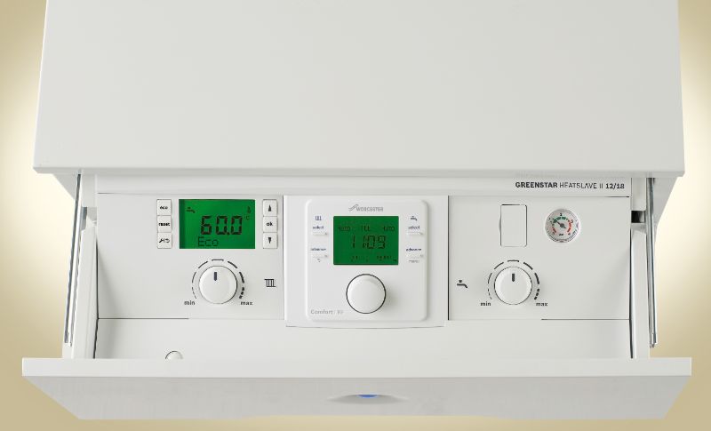 Control for adjusting temperature and heating
